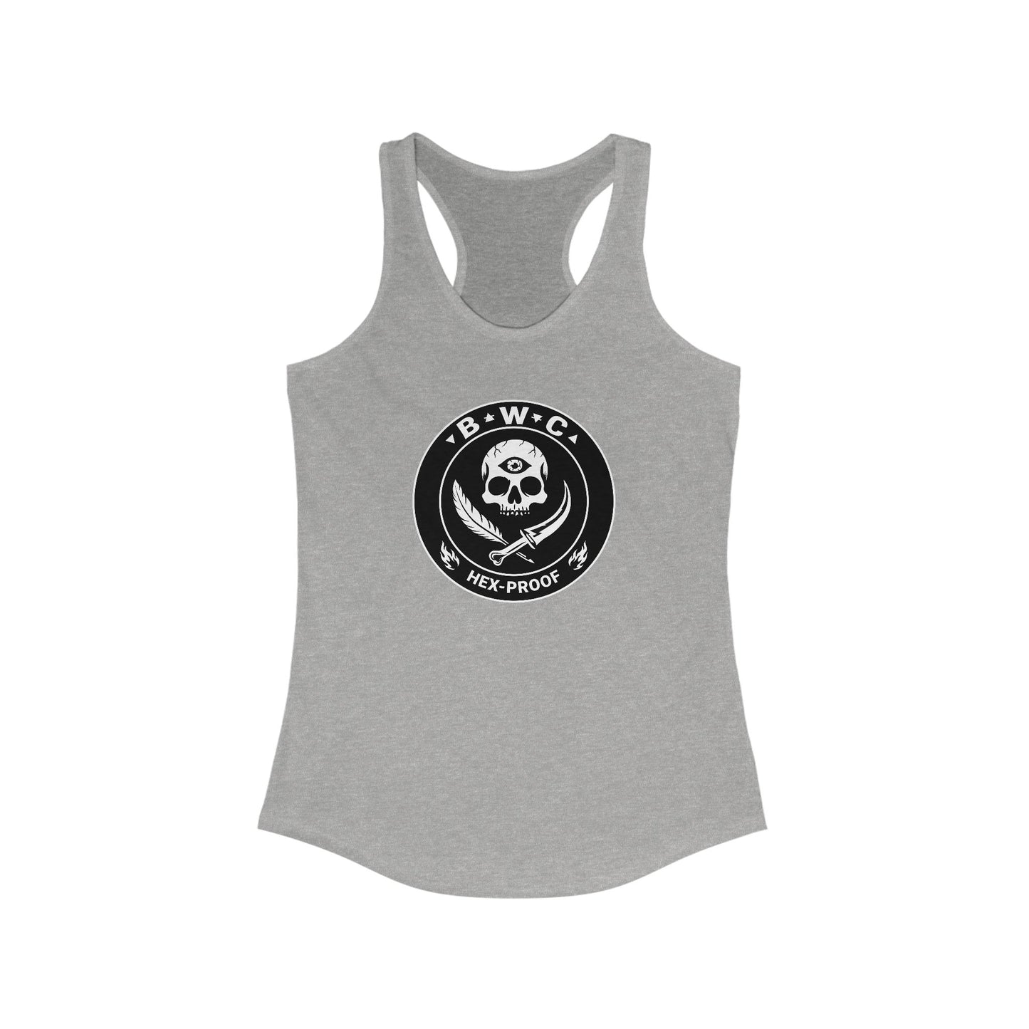 Ladies Hex-Proof Racerback Tank – Bitchy Witch Club