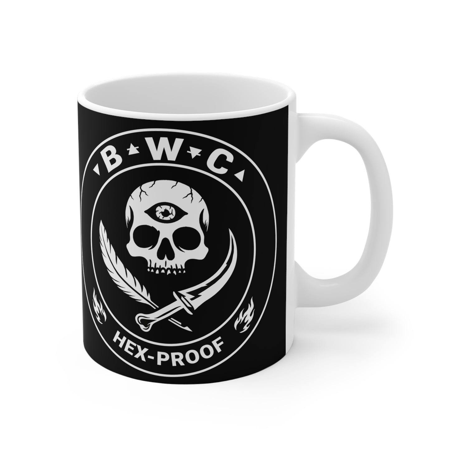Hex-Proof Coffee Mug (11oz / 15oz) - Bitchy Witch Club