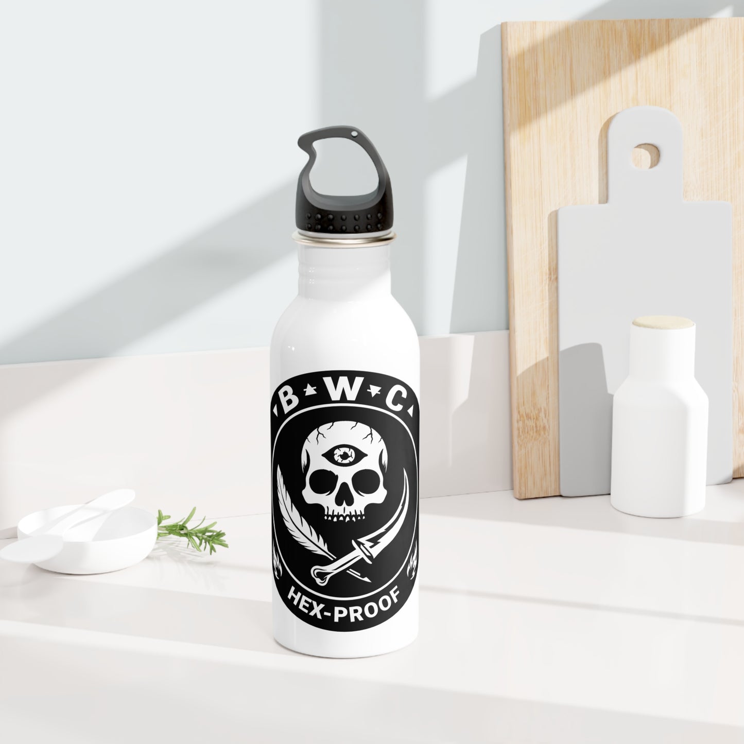 Hex-Proof Stainless Steel Water Bottle – Bitchy Witch Club
