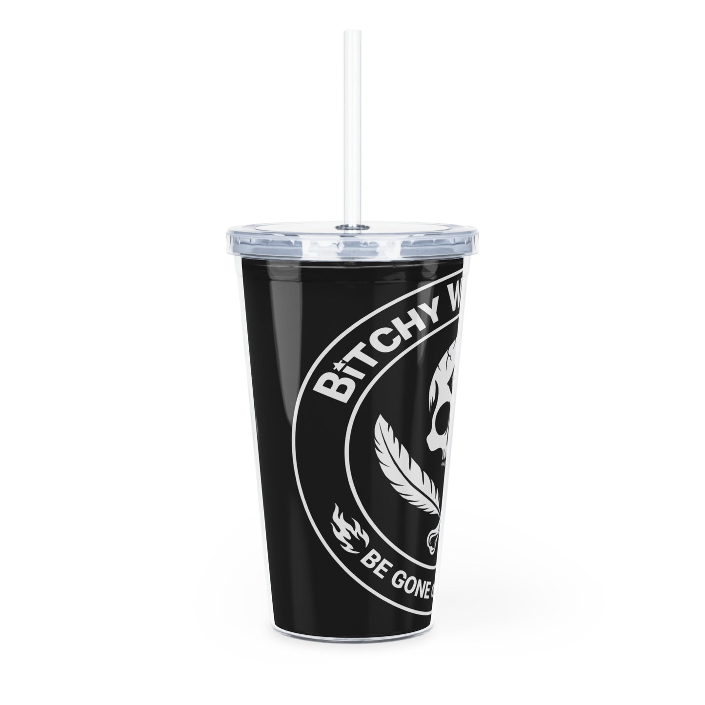 Official Tumbler with Straw – Bitchy Witch Club