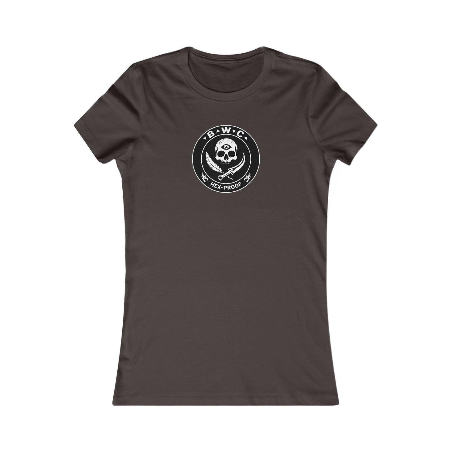 Ladies Hex-Proof Premium Fitted T-Shirt – Bitchy Witch Club