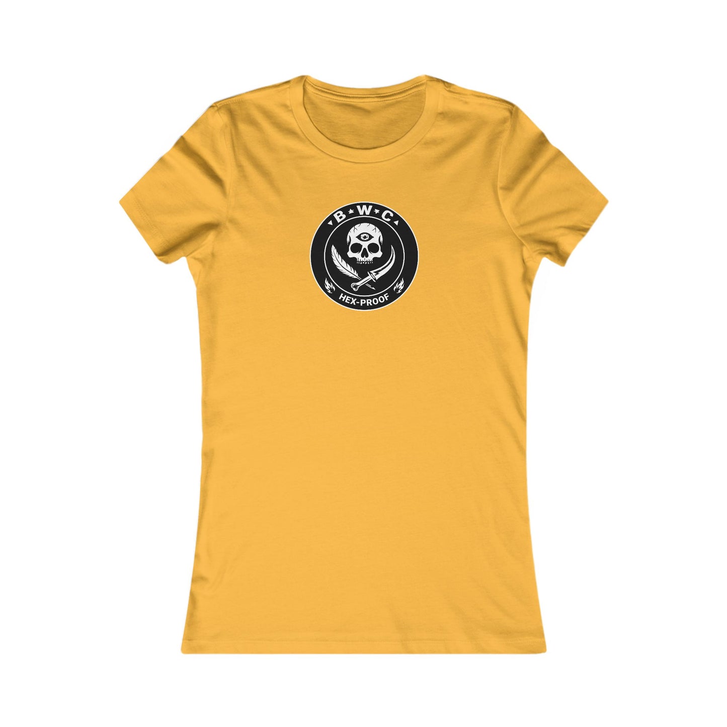 Ladies Hex-Proof Premium Fitted T-Shirt – Bitchy Witch Club