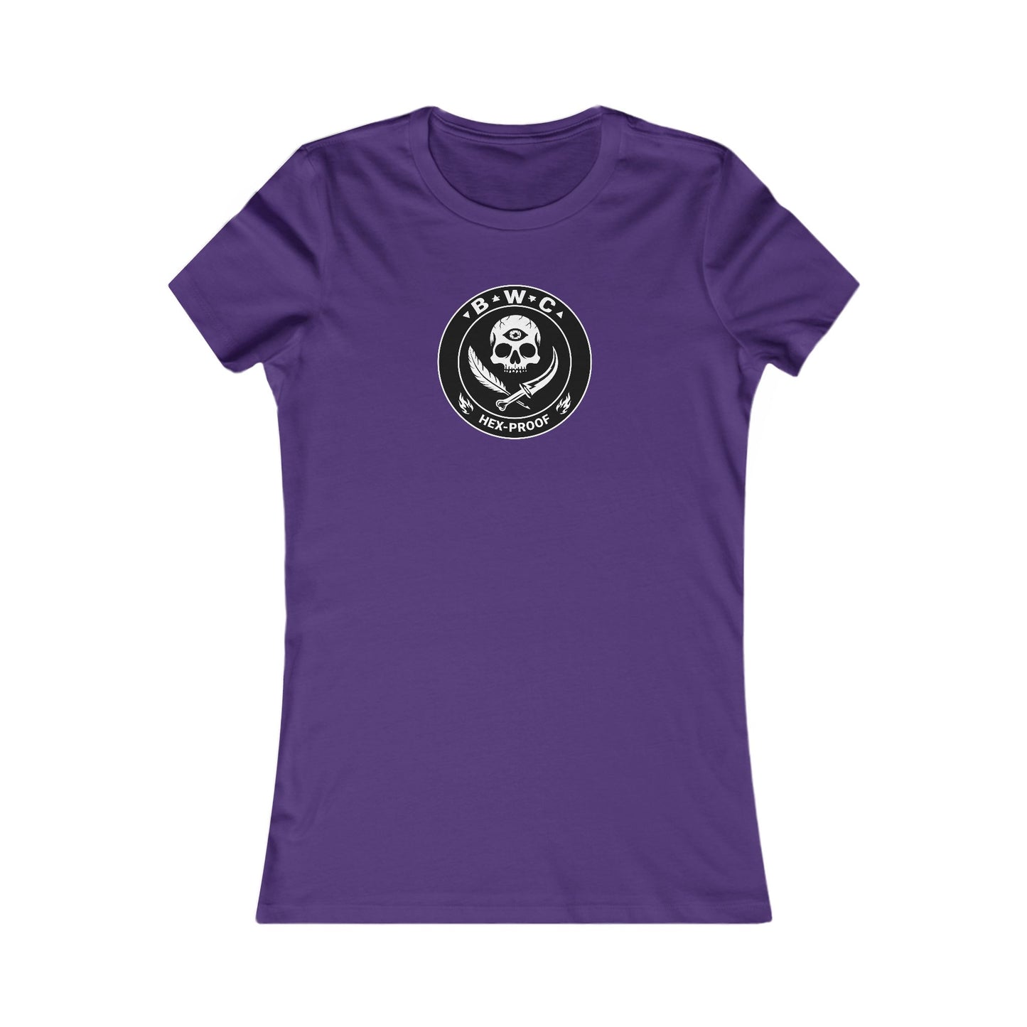 Ladies Hex-Proof Premium Fitted T-Shirt – Bitchy Witch Club