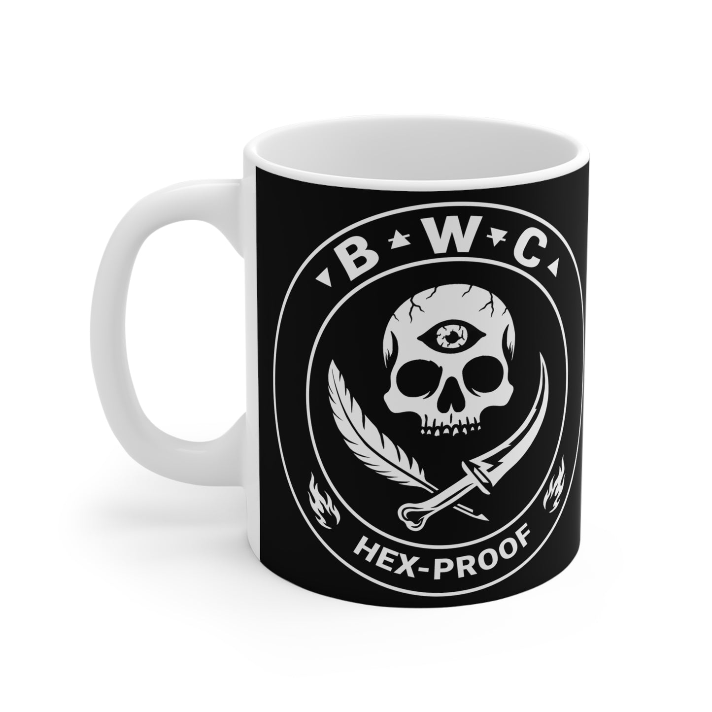 Hex-Proof Coffee Mug (11oz / 15oz) - Bitchy Witch Club