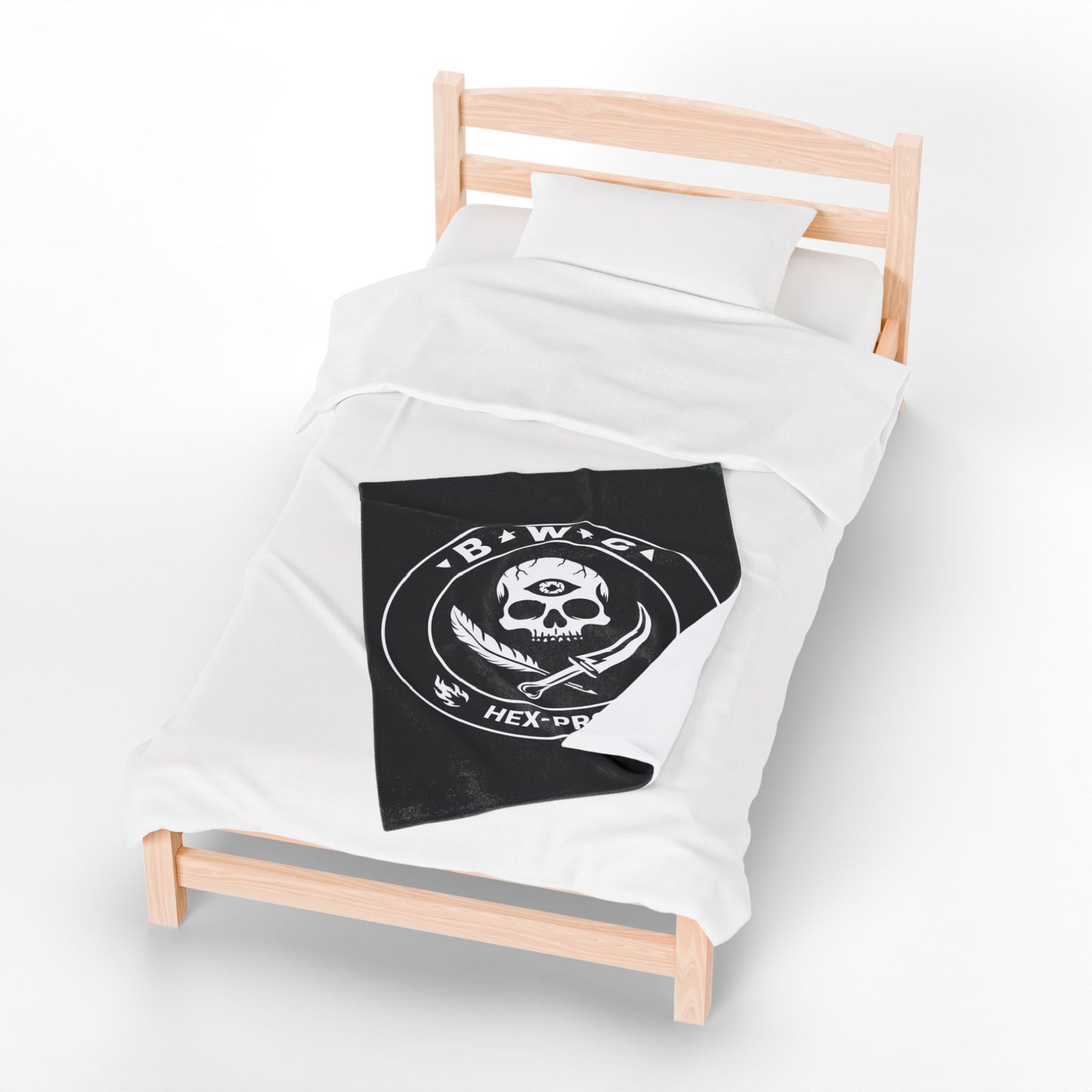 Hex-Proof Velveteen Plush Blanket – Bitchy Witch Club