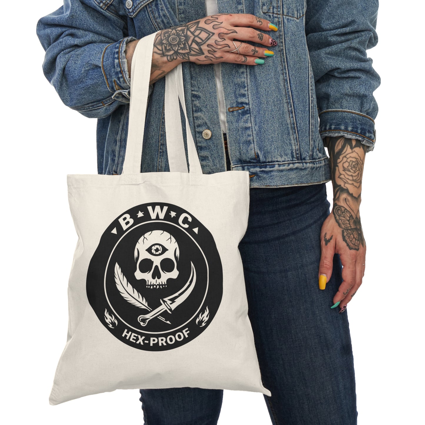 Hex-Proof Tote Bag – Bitchy Witch Club