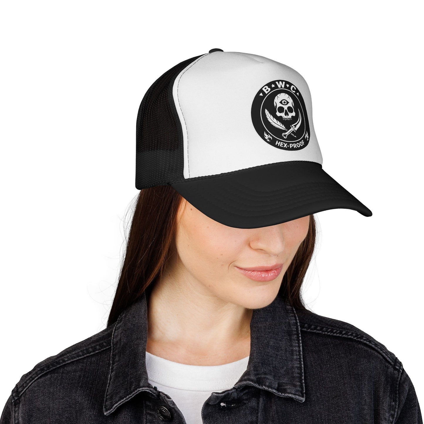 Hex-Proof Trucker Cap - Bitchy Witch Club