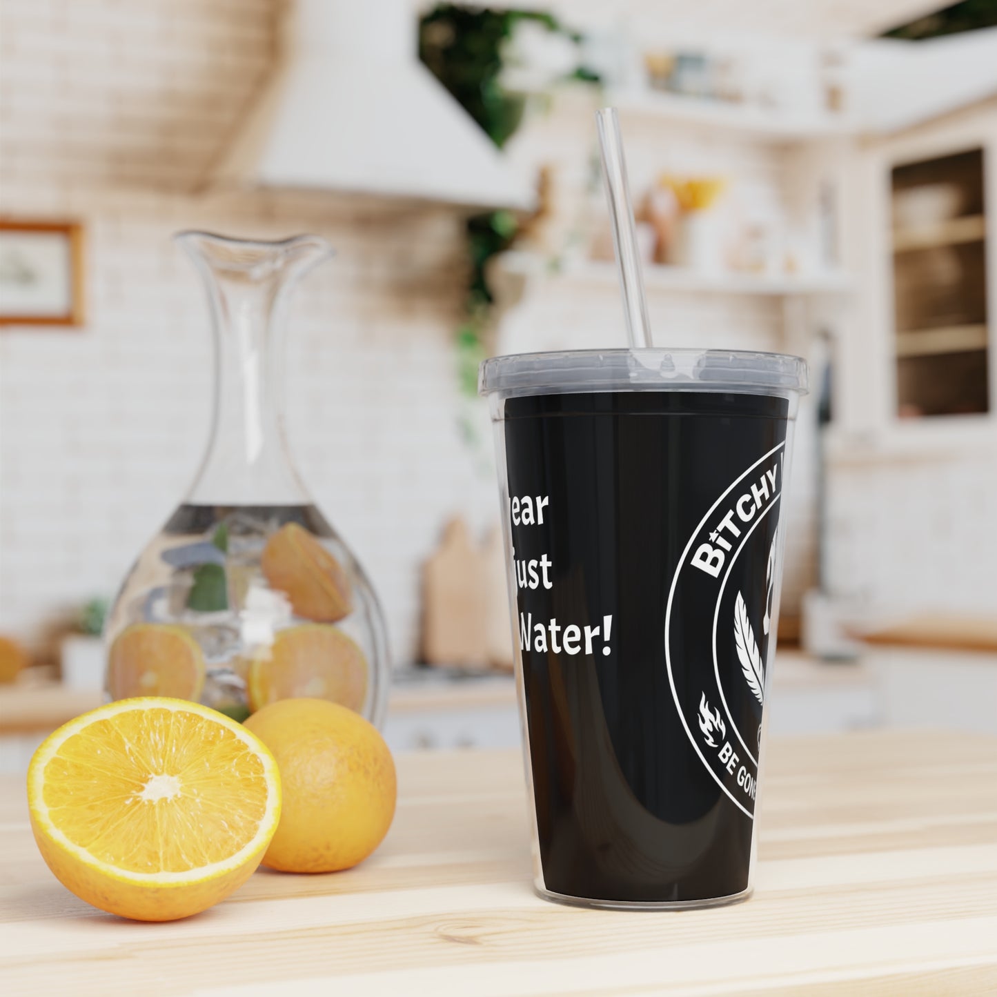 Official Tumbler with Straw – Bitchy Witch Club
