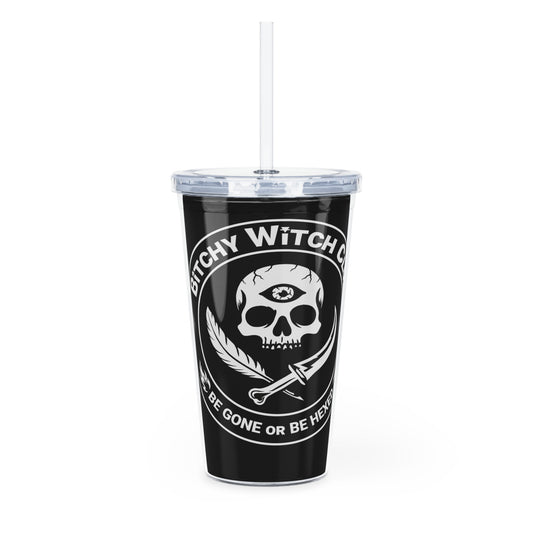 Official Tumbler  with Straw – Bitchy Witch Club