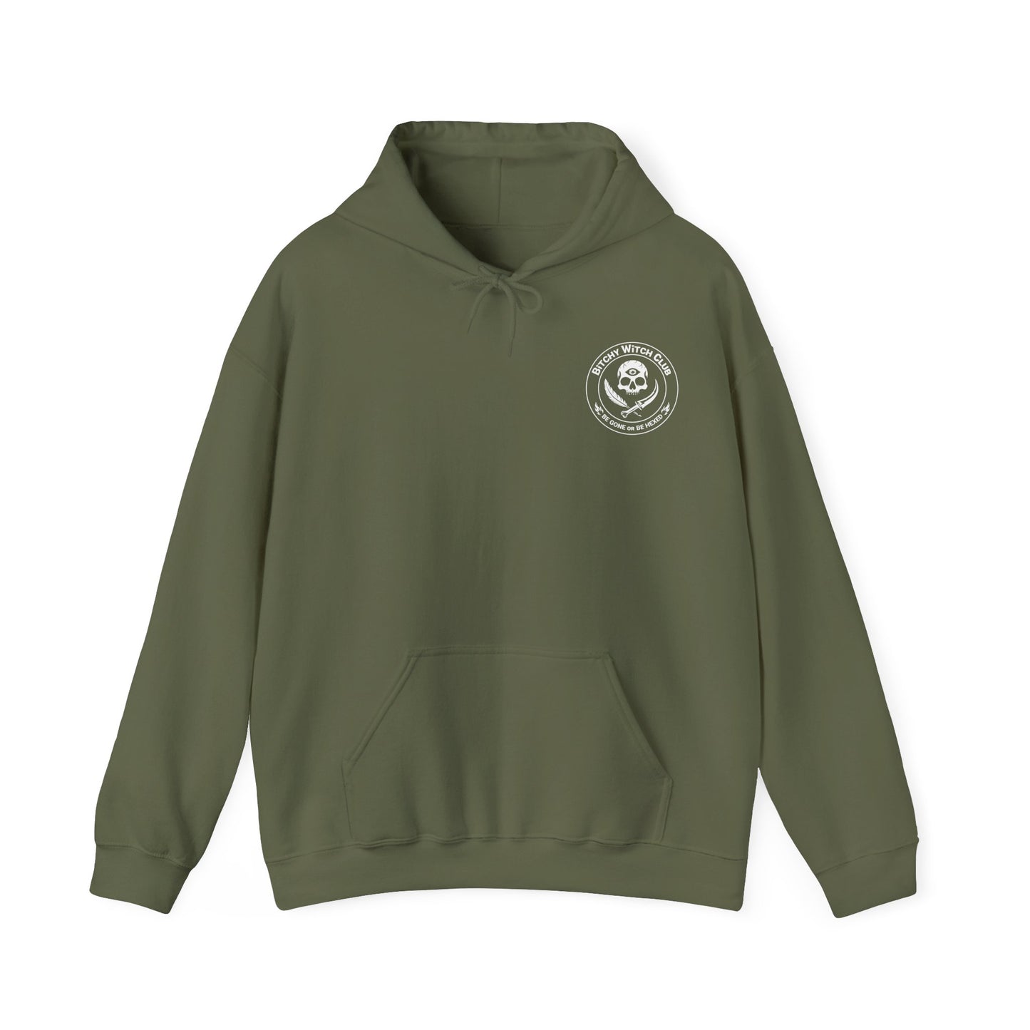 Unisex Crest w/ Back Patch Official Pullover Hoodie (CA)