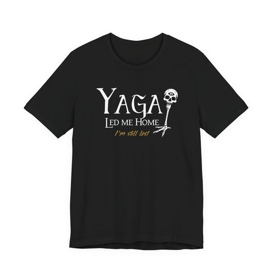 “Yaga Led Me Home” Slavic Folklore Baba Yaga T-Shirt (CA)