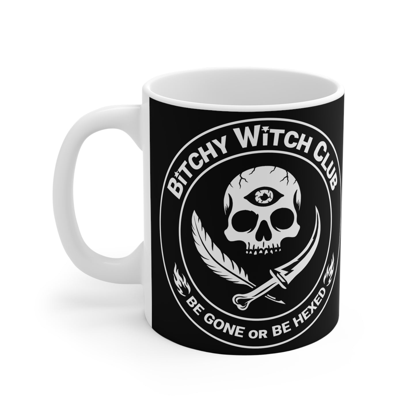 Official BWC – Emblem Mug (11oz / 15oz) -Bitchy Witch Club