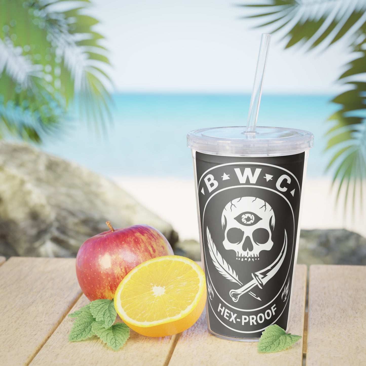 Hex-Proof Tumbler with Straw – Bitchy Witch Club