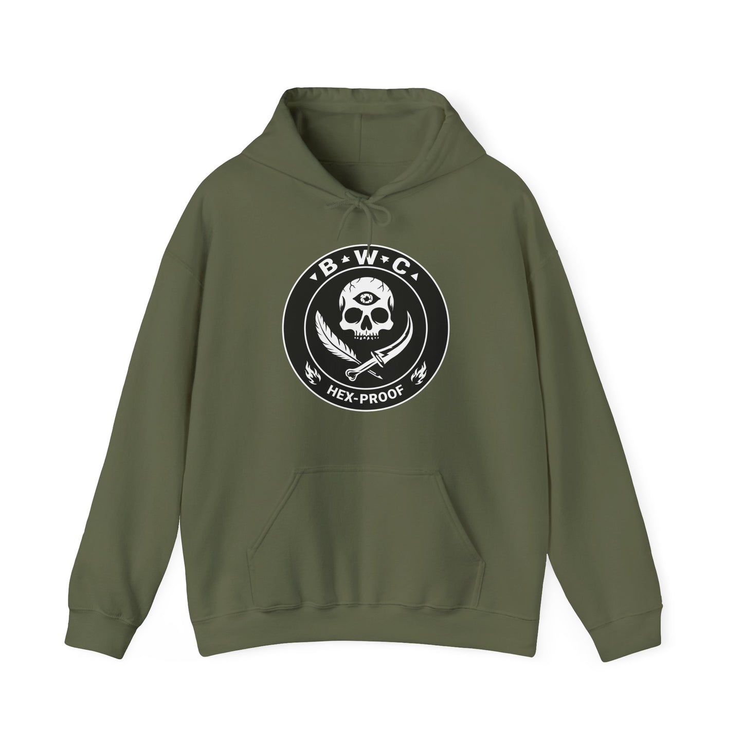 Unisex Hex-Proof Pullover Hoodie – Bitchy Witch Club