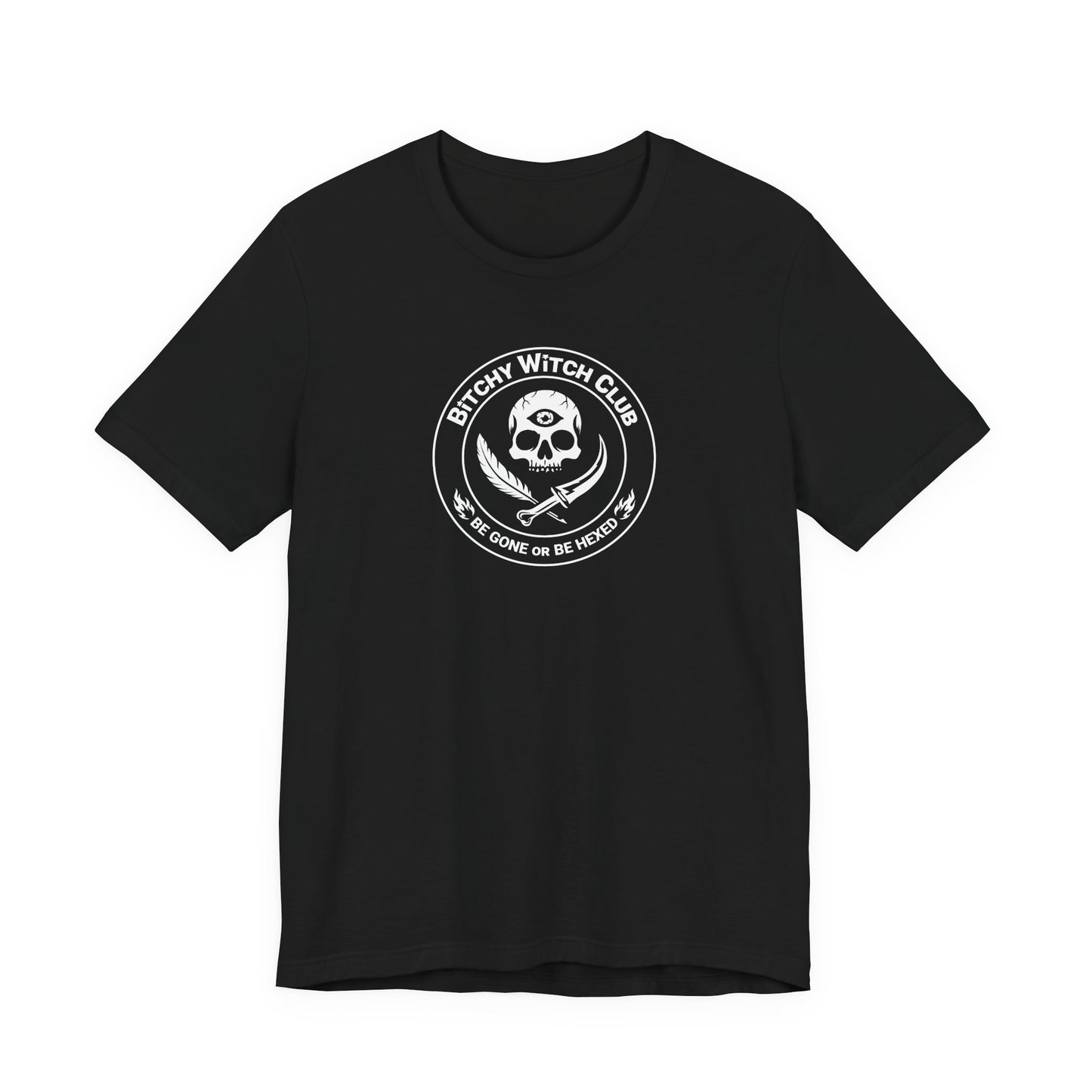 Unisex Official BWC Premium Tee – Be Gone or Be Hexed (CA)