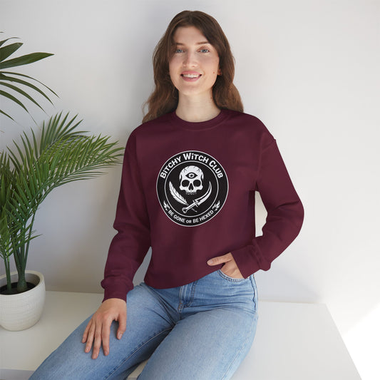 Official Unisex Crew Neck Sweatshirt - Bitchy Witch Club