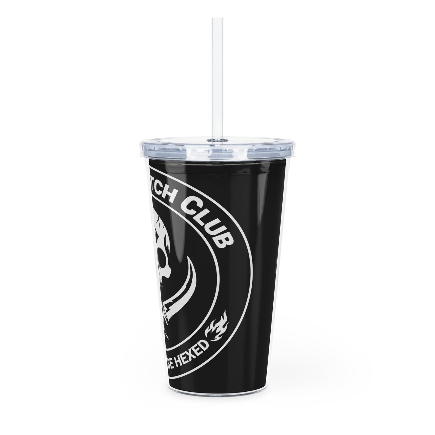 Official Tumbler  with Straw – Bitchy Witch Club