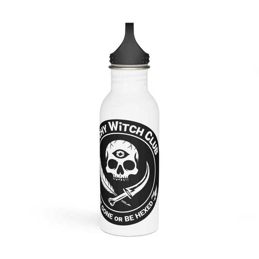 Bitchy Witch Club Stainless Steel "I Swear it's just moon water" Water Bottle | Quirky Gift for Witches, Eco-Friendly Hydration