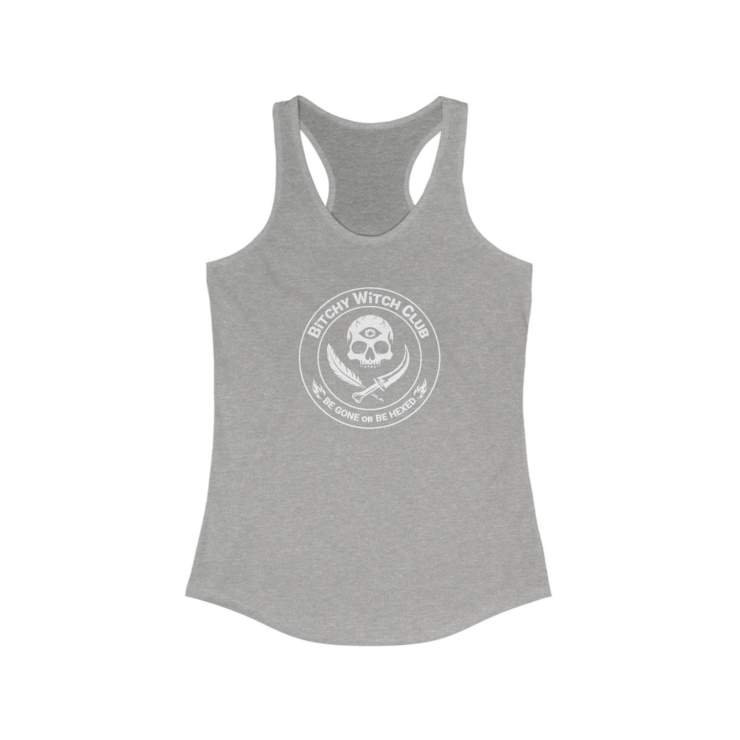 Ladies Ideal Racerback Tank – Bitchy Witch Club (CA)