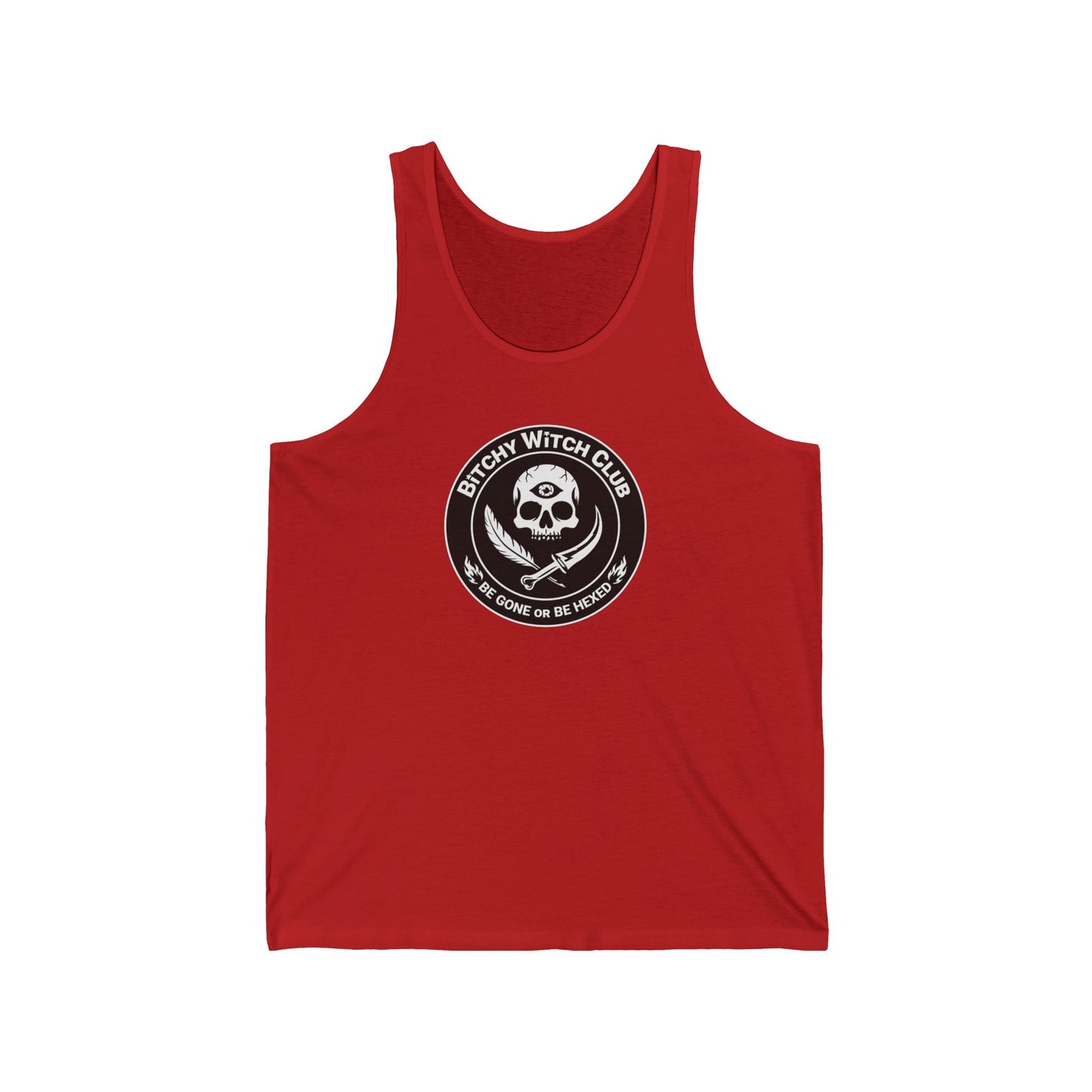 Official Unisex Jersey Tank Top – Bitchy Witch Club