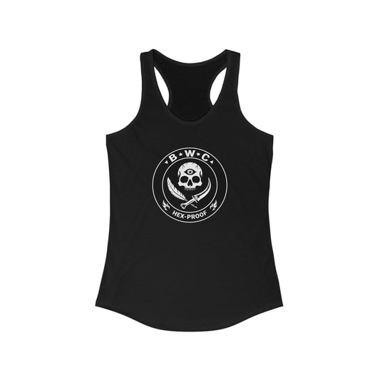 Ladies Hex-Proof Racerback Tank – Bitchy Witch Club