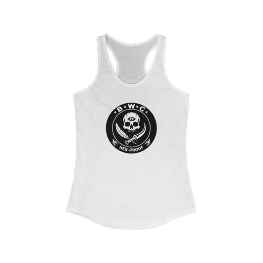 Ladies Hex-Proof Racerback Tank – Bitchy Witch Club