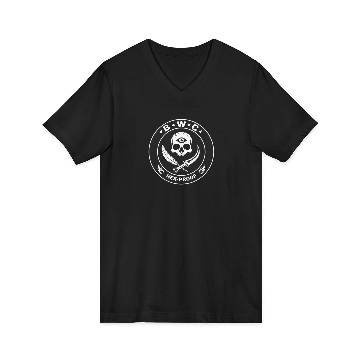 Unisex V-Neck T Hex-Proof Premium – Bitchy Witch Club (CA)