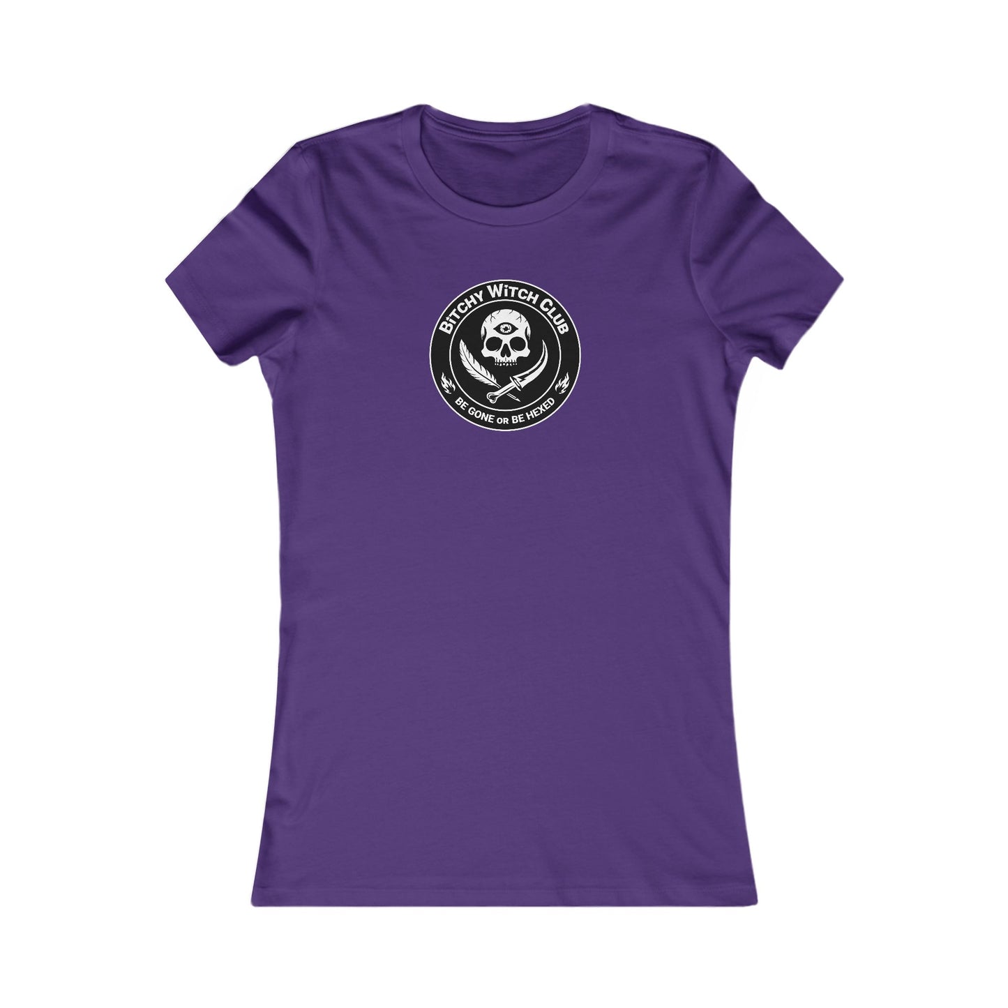 Official Fitted T-Shirt - Bitchy Witch Club