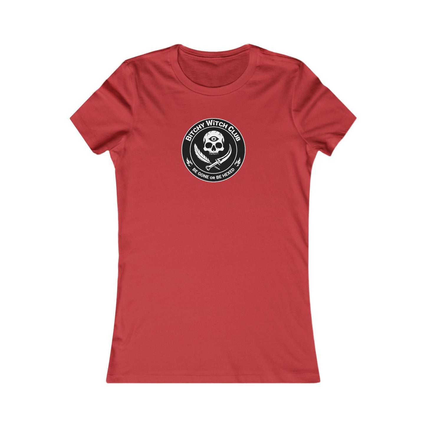Official Fitted T-Shirt - Bitchy Witch Club