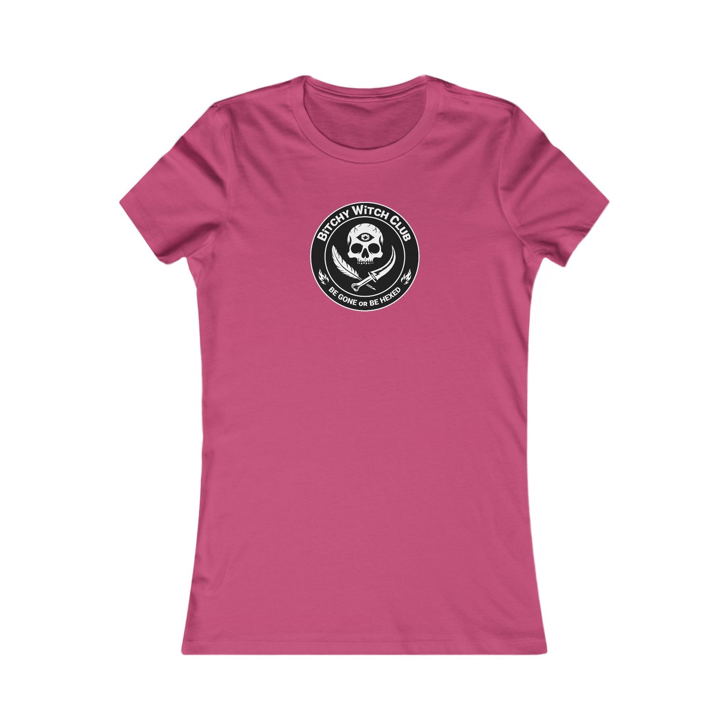 Official Fitted T-Shirt - Bitchy Witch Club