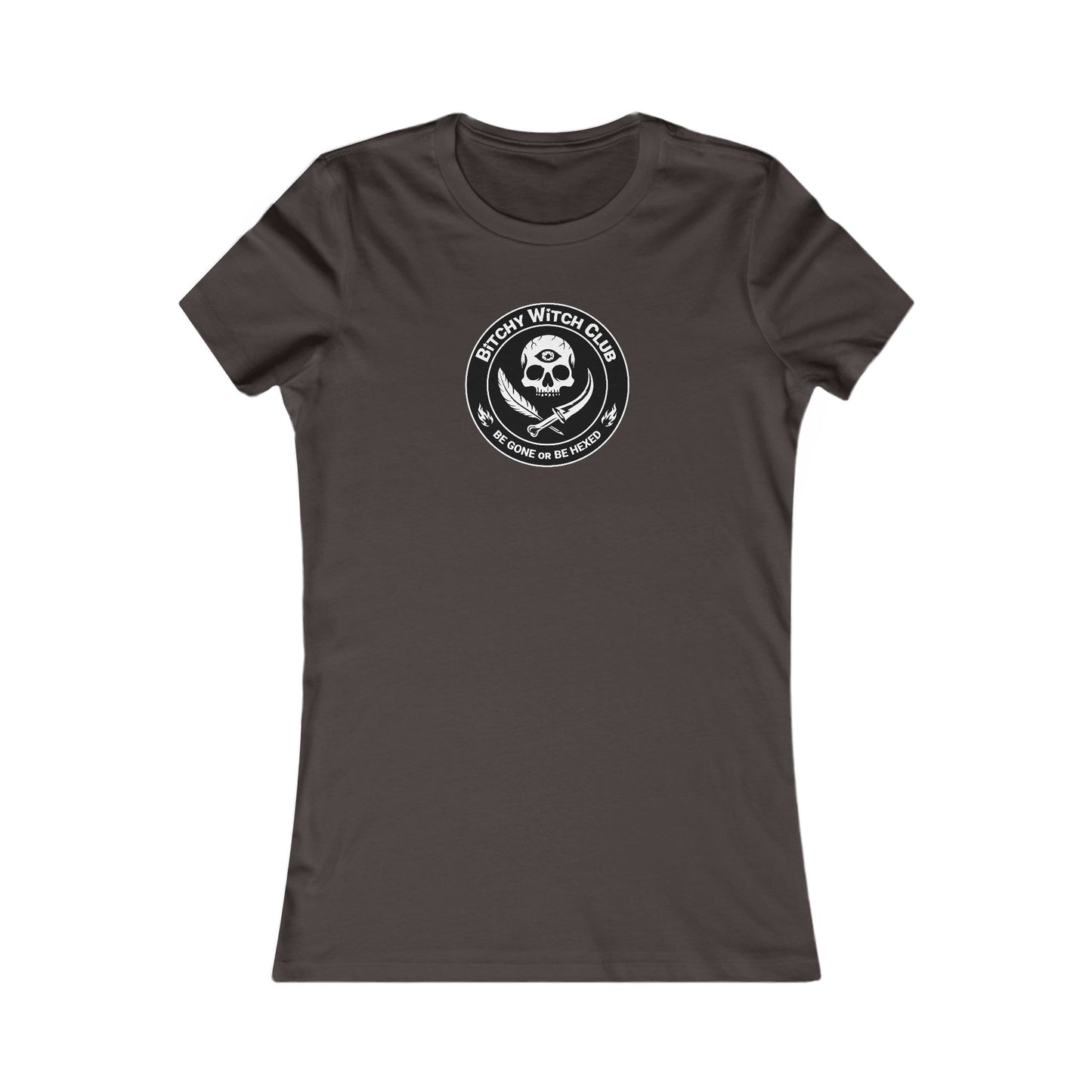 Official Fitted T-Shirt - Bitchy Witch Club