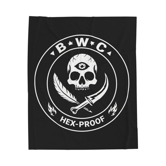 Hex-Proof Velveteen Plush Blanket – Bitchy Witch Club