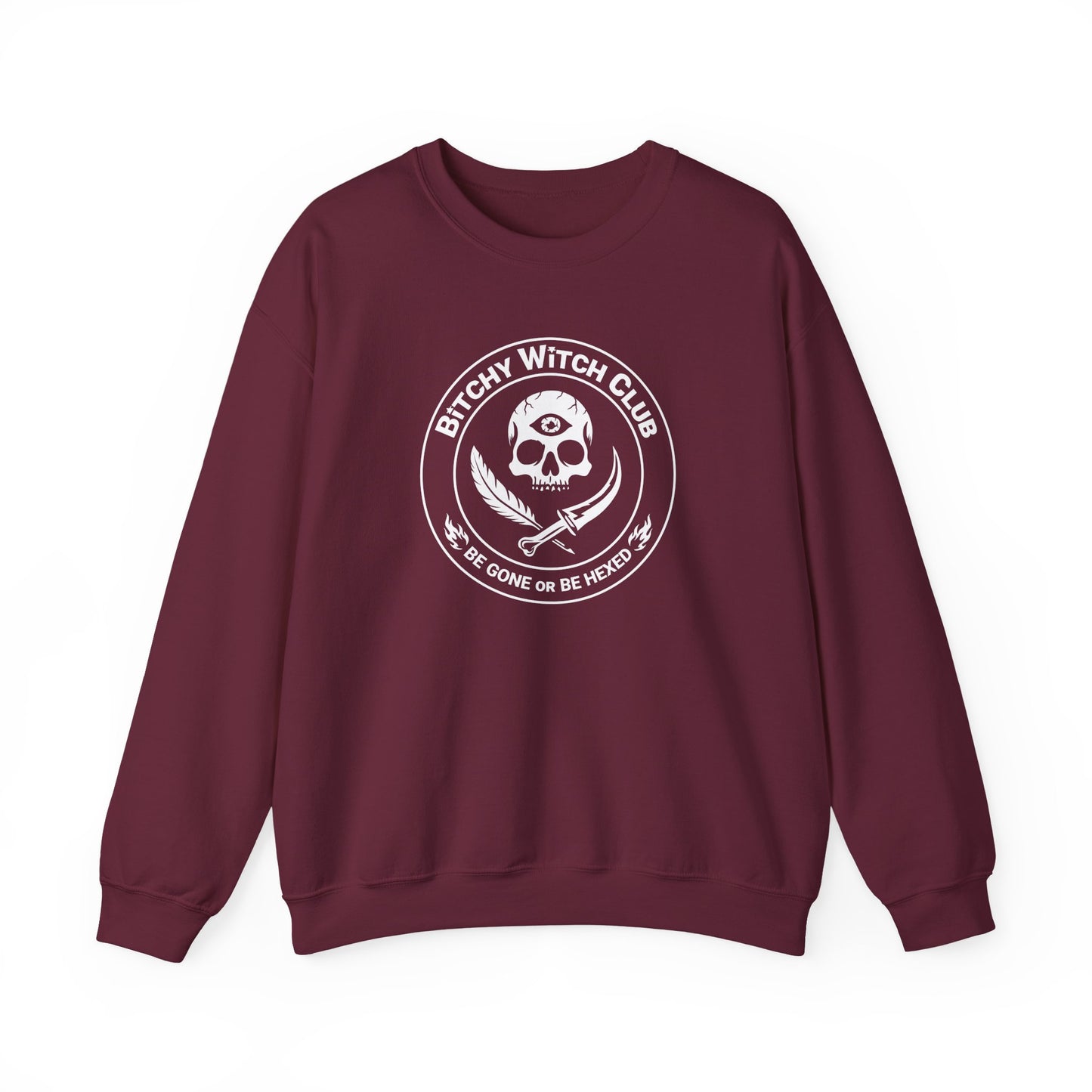 Official Unisex Crew Neck Sweatshirt - Bitchy Witch Club (CA)