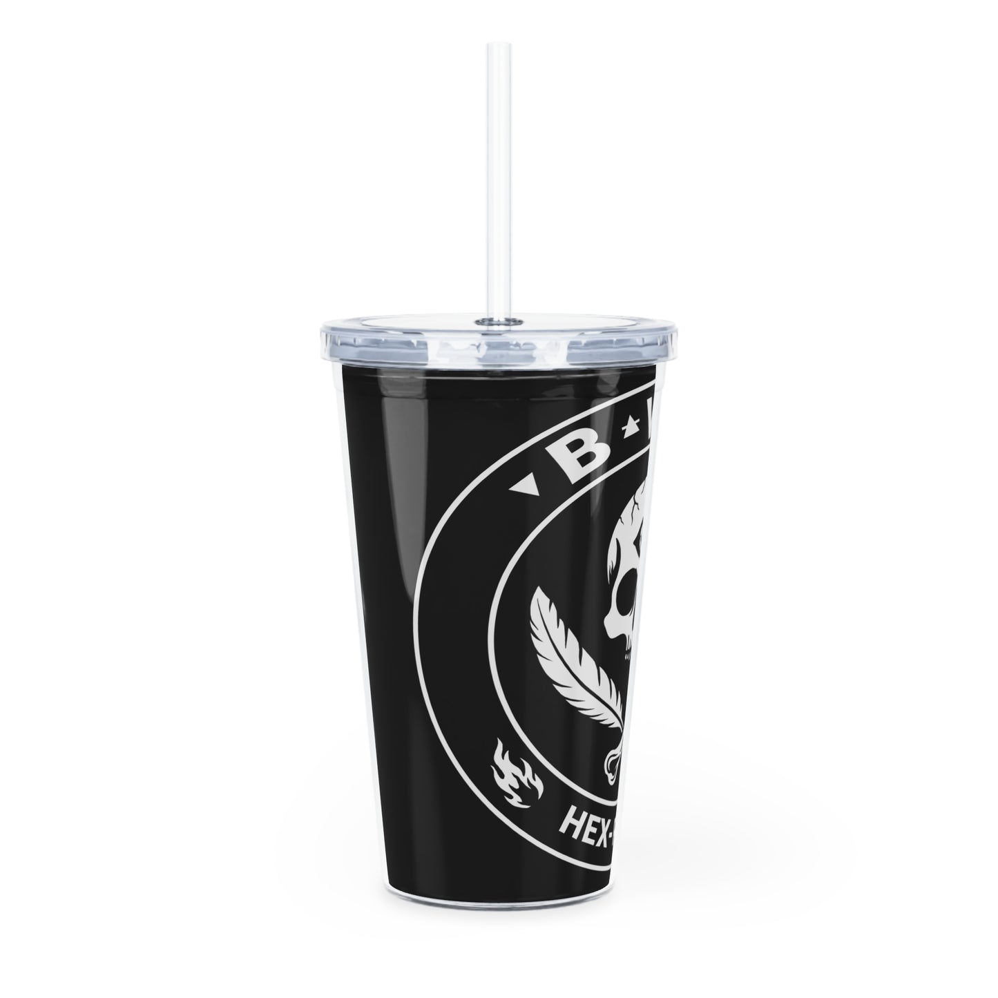 Hex-Proof Tumbler with Straw – Bitchy Witch Club