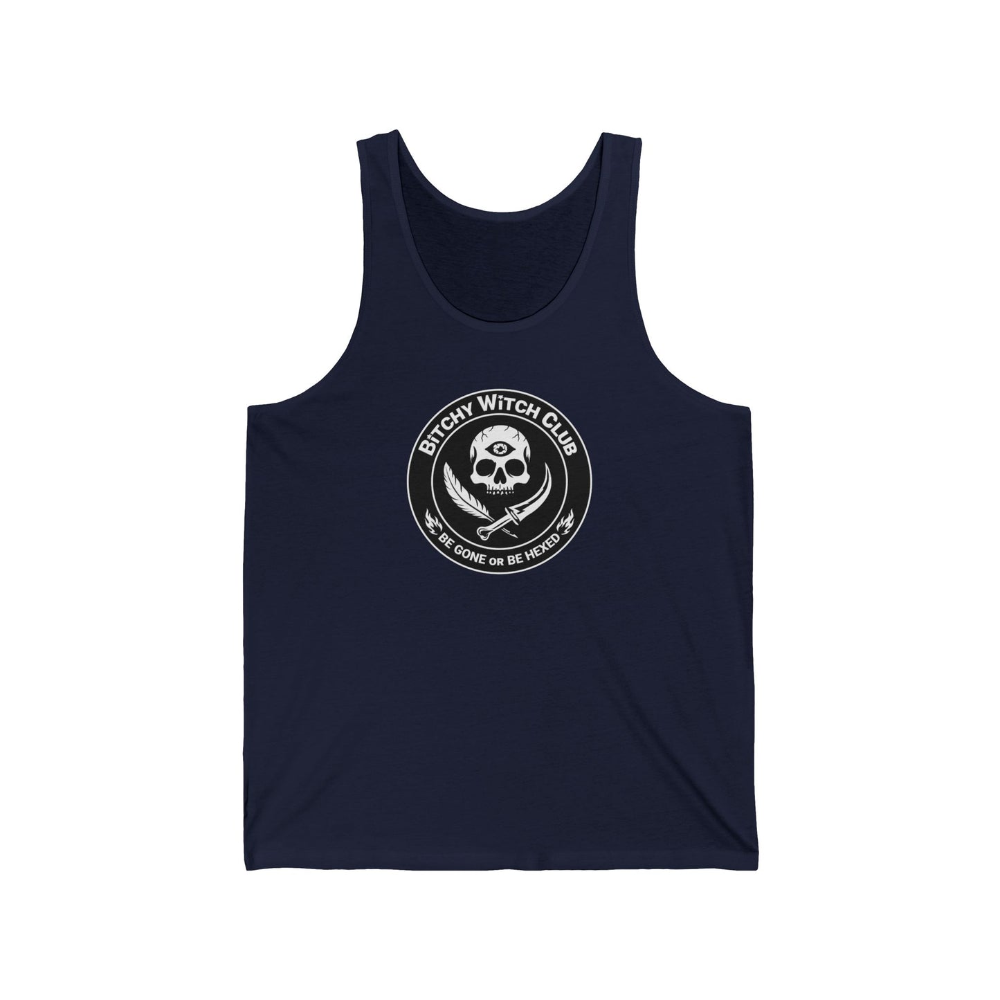 Official Unisex Jersey Tank Top – Bitchy Witch Club