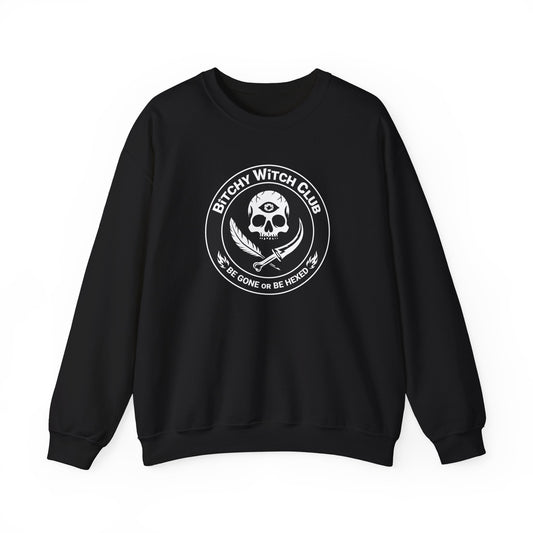 Official Unisex Crew Neck Sweatshirt - Bitchy Witch Club