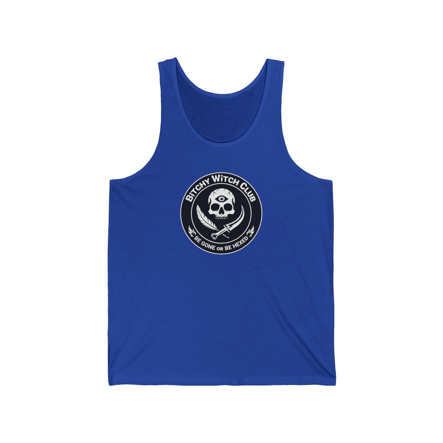 Official Unisex Jersey Tank Top – Bitchy Witch Club