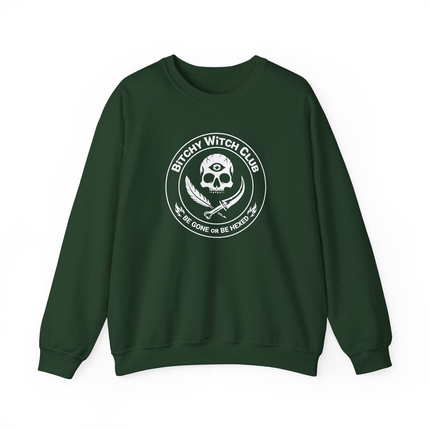 Official Unisex Crew Neck Sweatshirt - Bitchy Witch Club (CA)