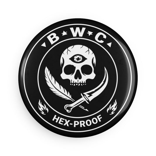 Hex-Proof Fridge Magnet – Bitchy Witch Club