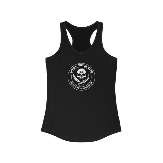 Ladies Ideal Racerback Tank – Bitchy Witch Club