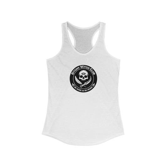 Ladies Ideal Racerback Tank – Bitchy Witch Club