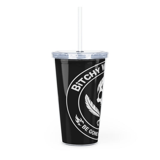 Official Tumbler  with Straw – Bitchy Witch Club