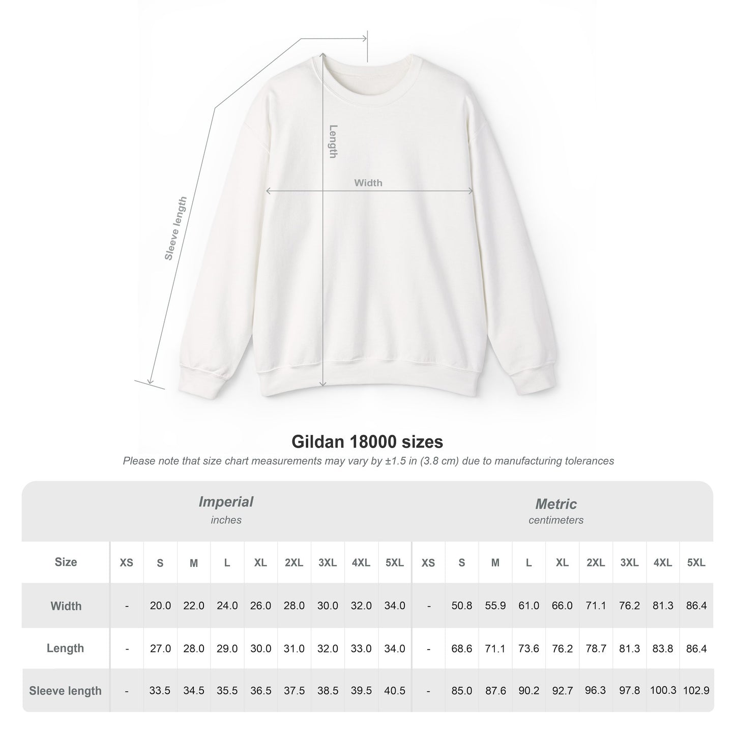 Unisex Hex-Proof Crew Neck Sweatshirt