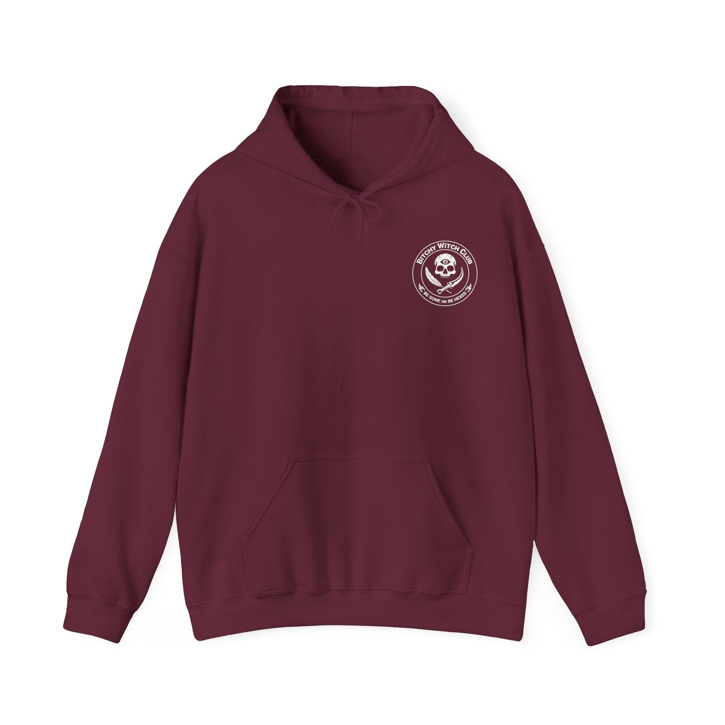 Unisex Crest w/ Back Patch Official Pullover Hoodie (CA)