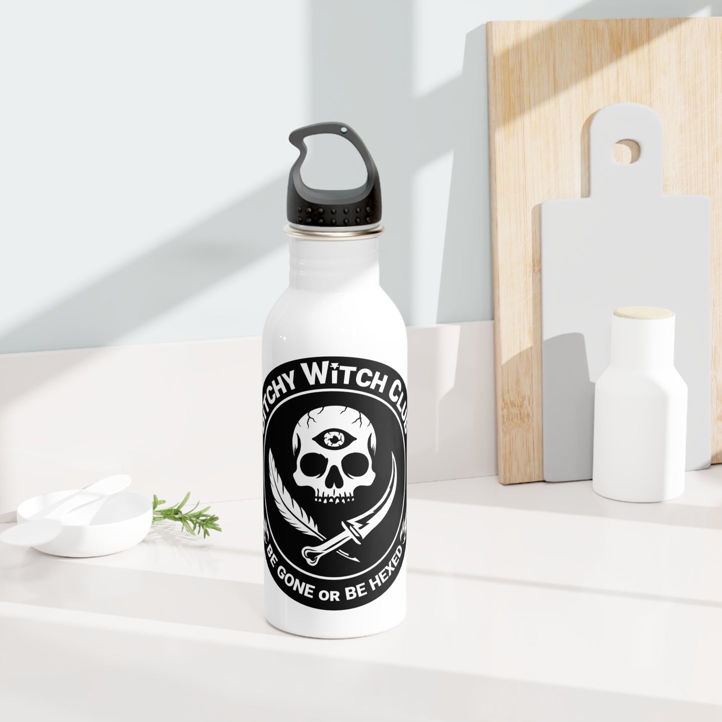 Official Stainless Steel Water Bottle – Bitchy Witch Club