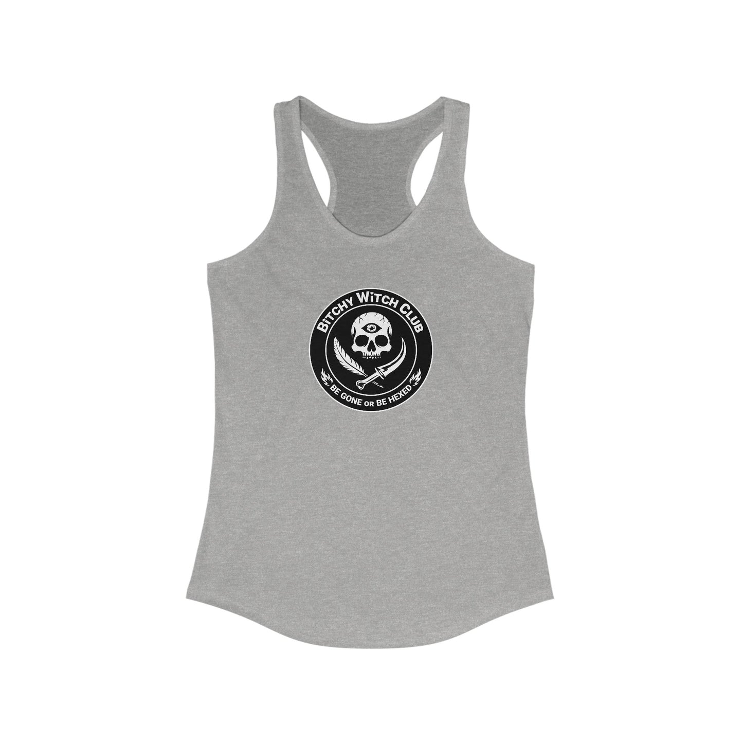 Ladies Ideal Racerback Tank – Bitchy Witch Club