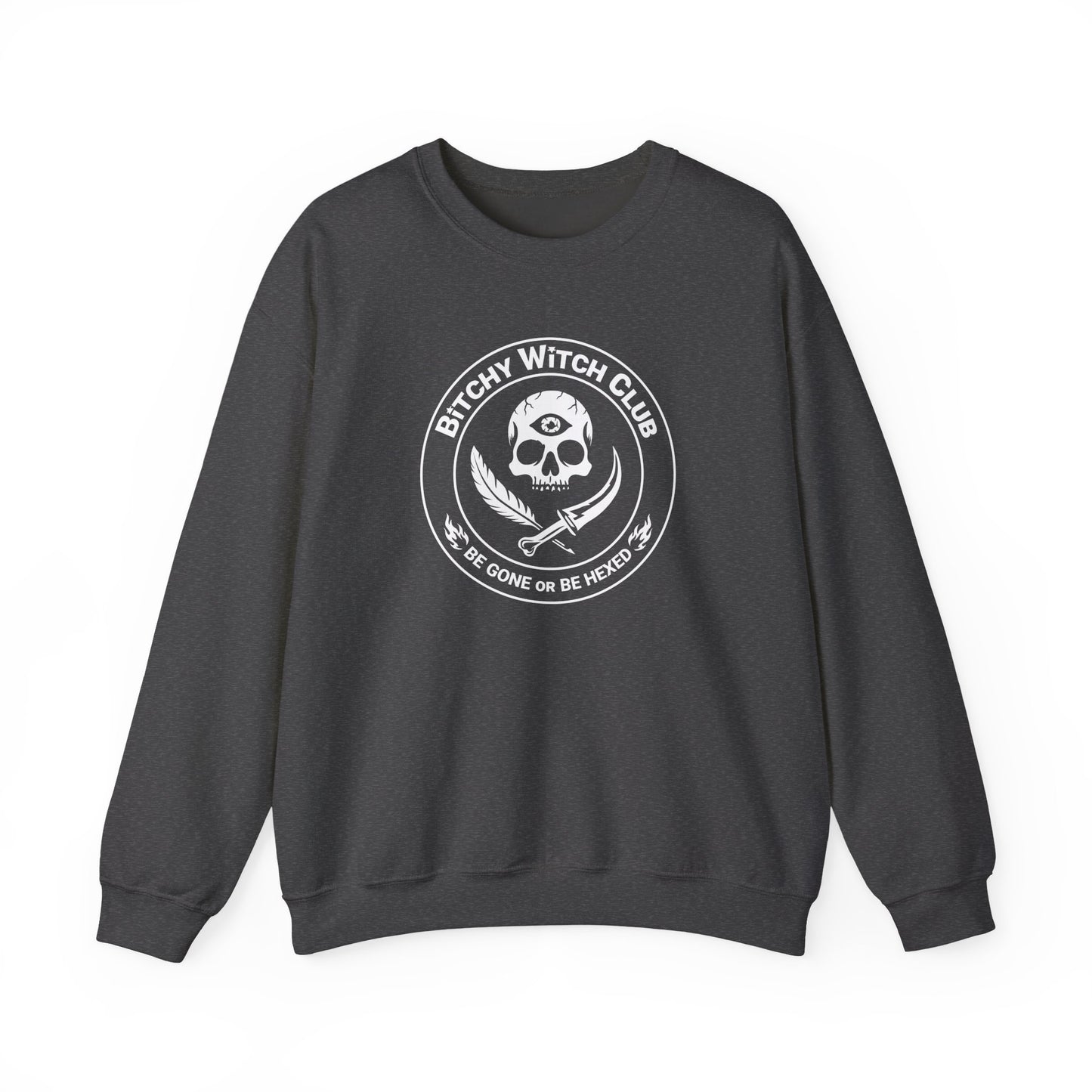 Official Unisex Crew Neck Sweatshirt - Bitchy Witch Club (CA)