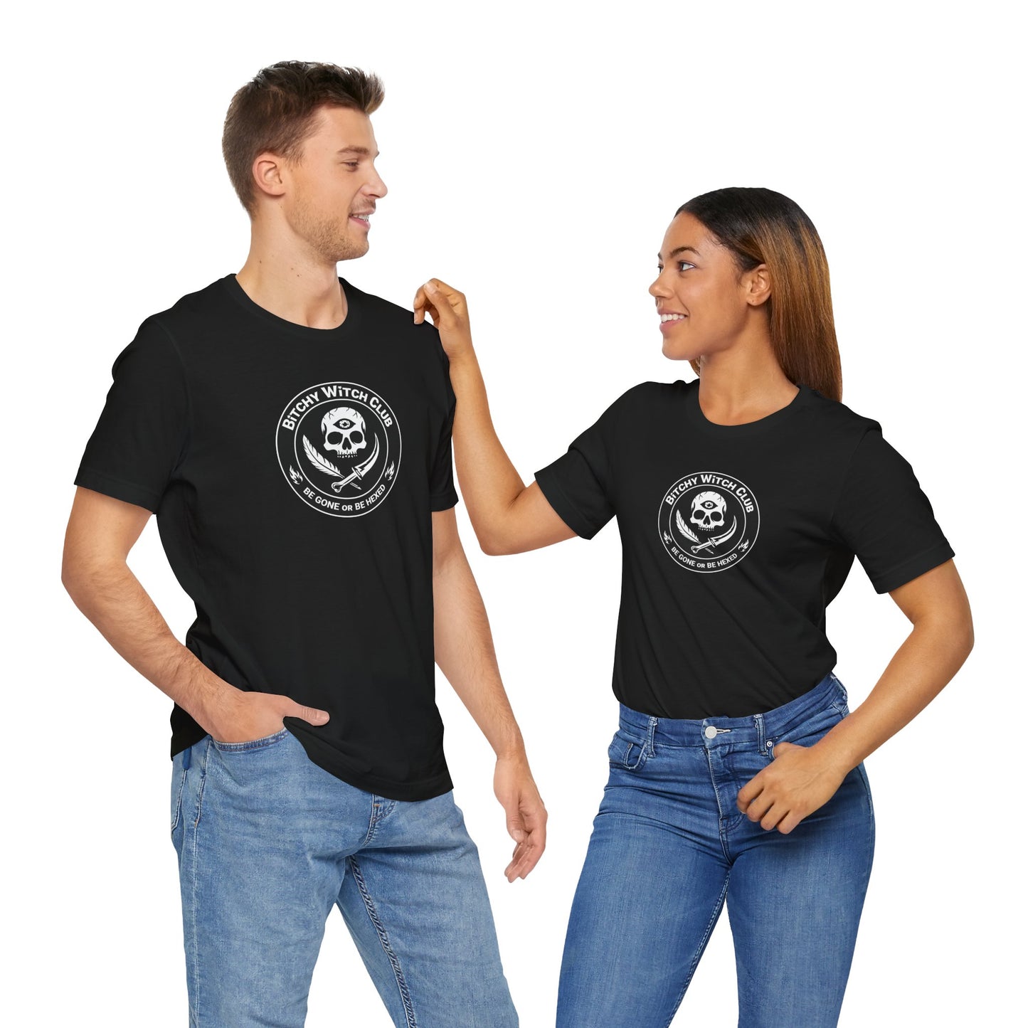 Unisex Official BWC Premium Tee – Be Gone or Be Hexed