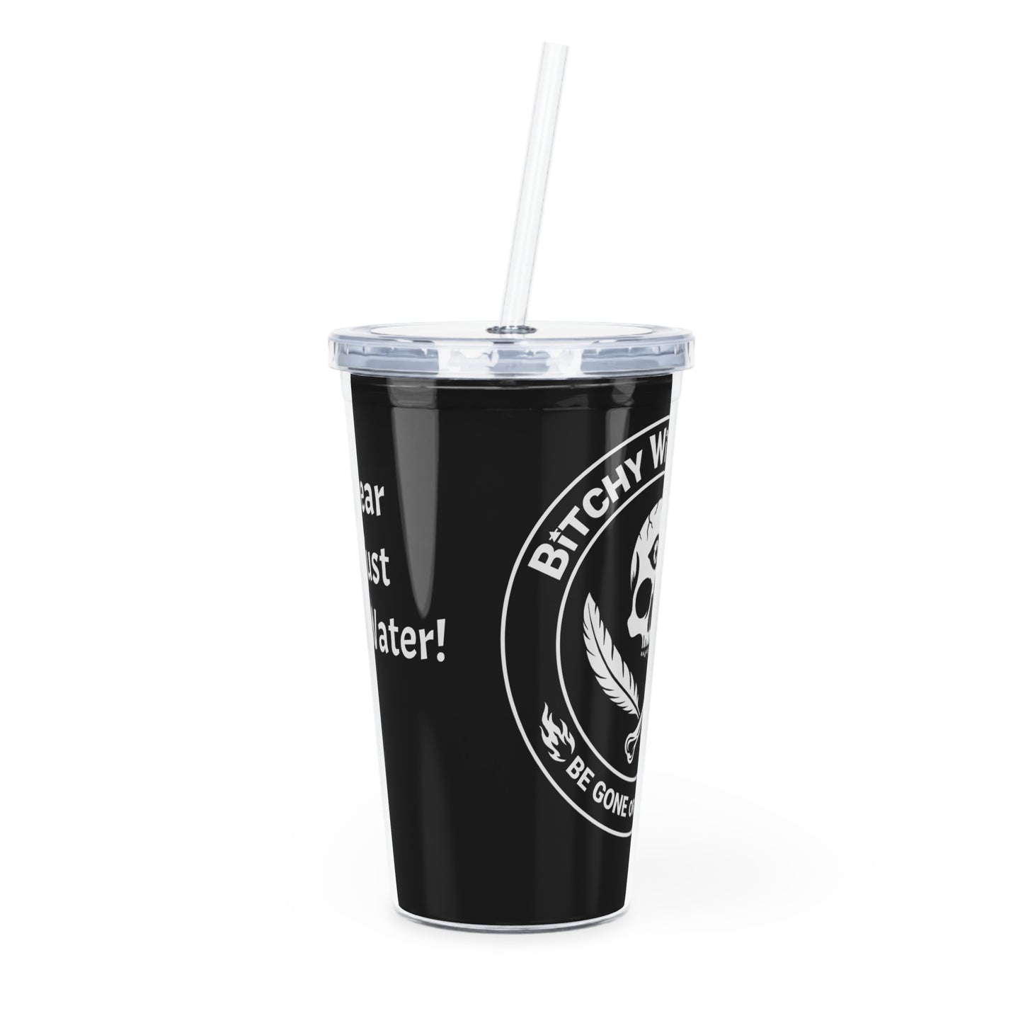 Official Tumbler  with Straw – Bitchy Witch Club