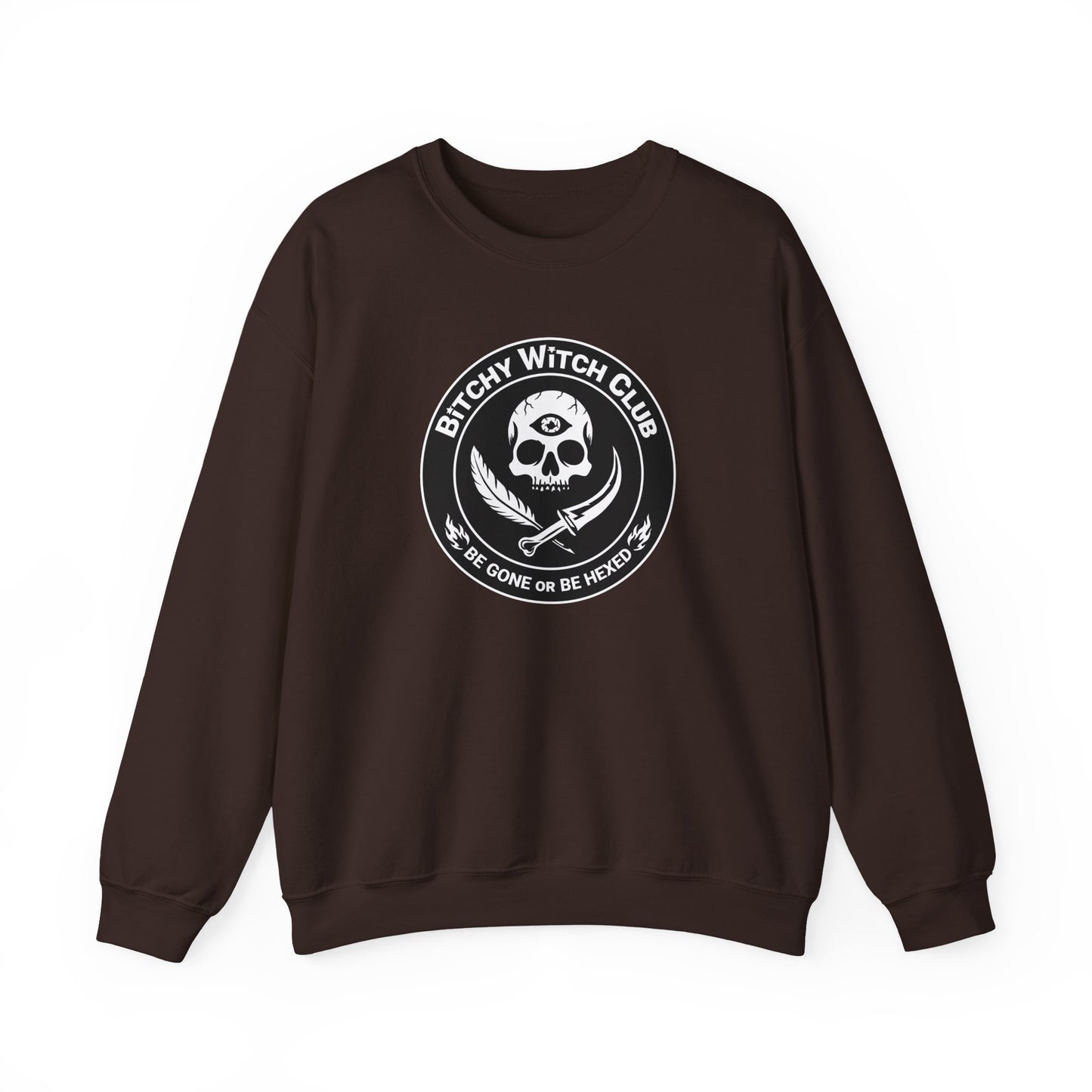 Official Unisex Crew Neck Sweatshirt - Bitchy Witch Club